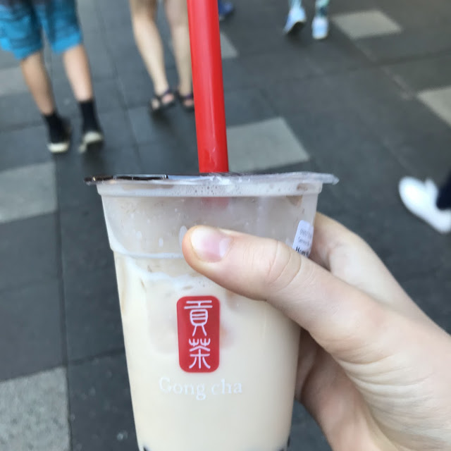 Brown Sugar Fresh Milk Tea with Pearls