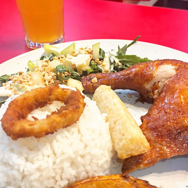 Bandeja Con Pollo Al Horno
