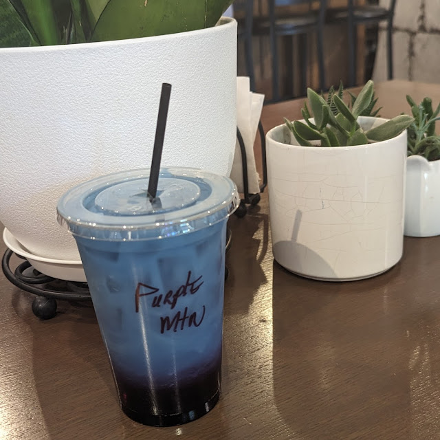 Purple Mountain Tea Latte