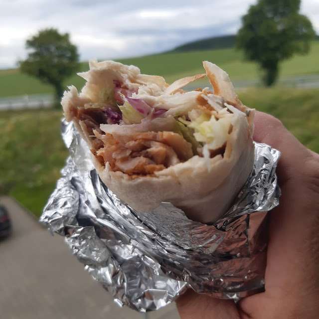 Dürüm Mit Leckere Befüllung