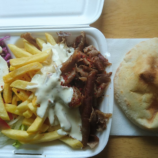 Döner Teller Rind Mit Fladenbrot