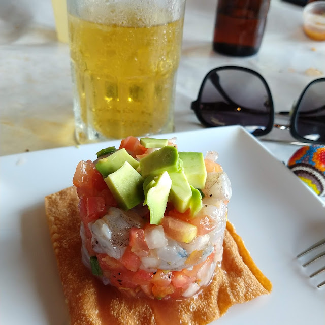 Tostada de Camarón