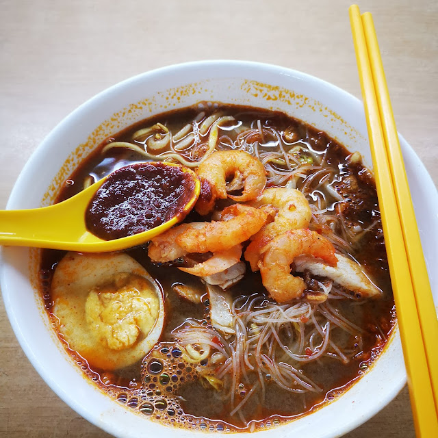 Prawn Mee Noodle Soup