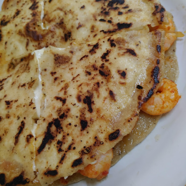 Tortilla Rellena de Mariscos