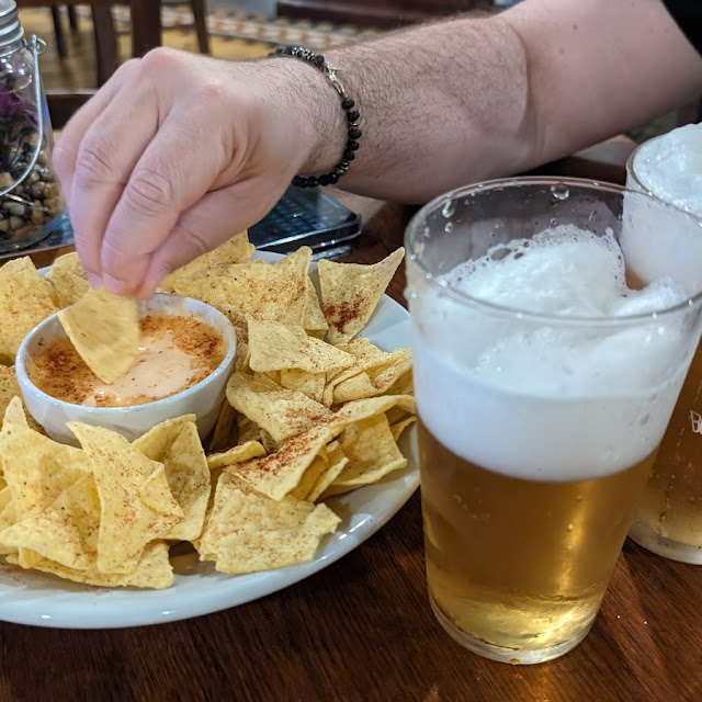 Nachos Con Formaggio Fuso