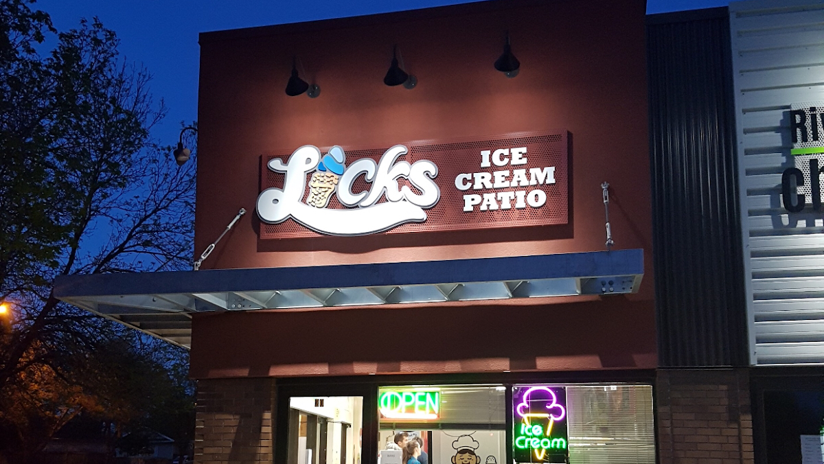 Licks Ice Cream Patio