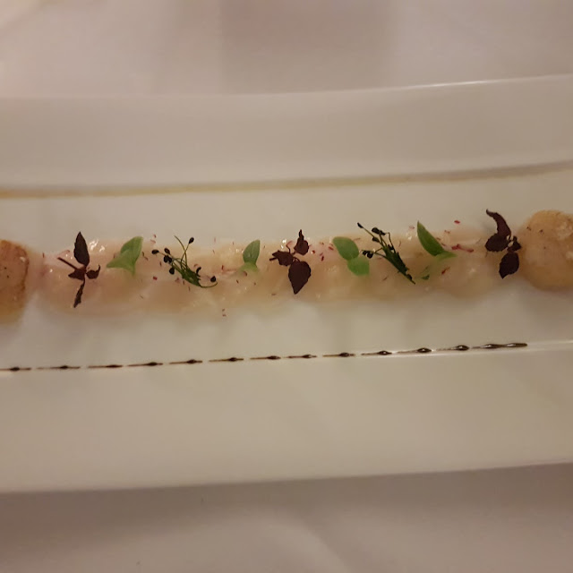 Jakobsmuschel Carpaccio