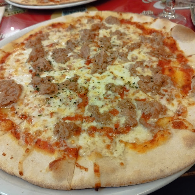 Pizza de Atún Y Queso
