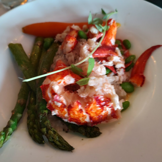 Lobster Sweet Pea Risotto
