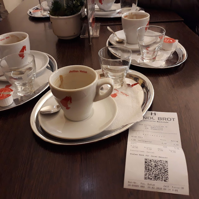 Letzter Kaffee Vor Umbau