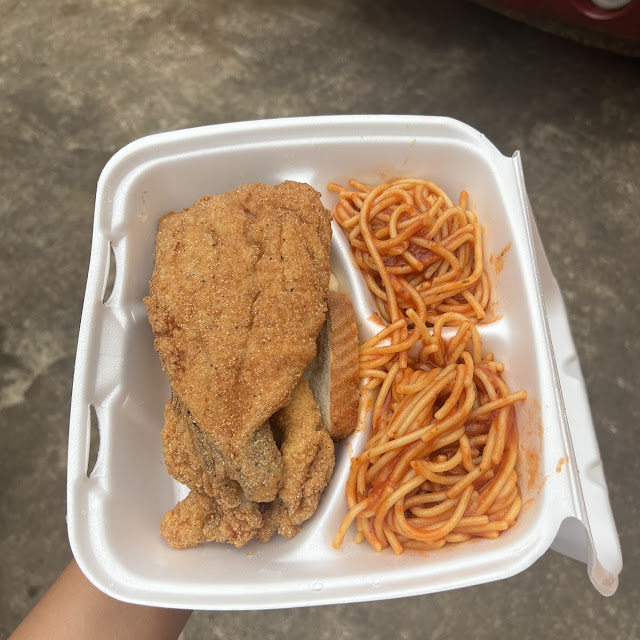Pan Trout and Catfish Combo Plate