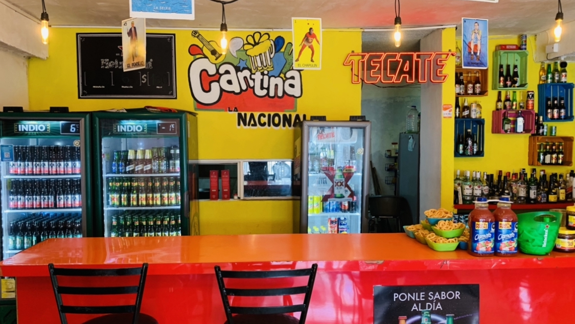 La nacional, cantina moderna.