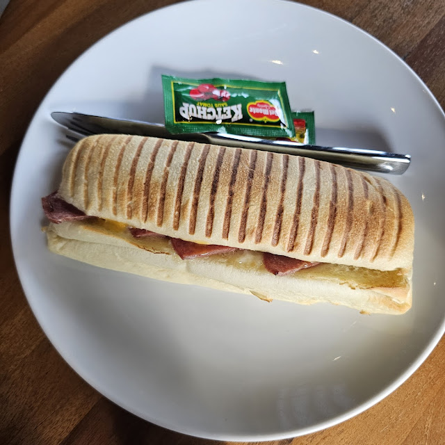 Smoked Beef Mushroom Panini
