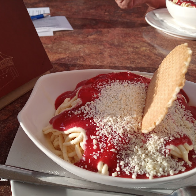 Spaghetti Ice Cream