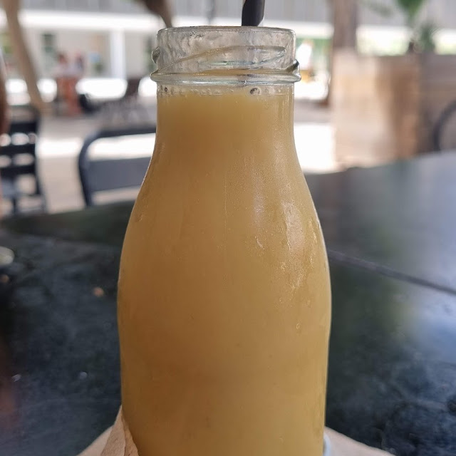 Batido de Plátano Y Naranja