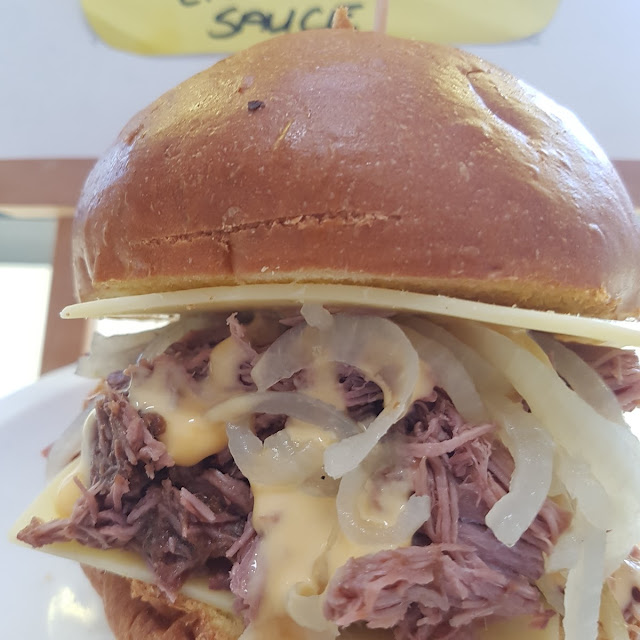 Philly Beef Burger