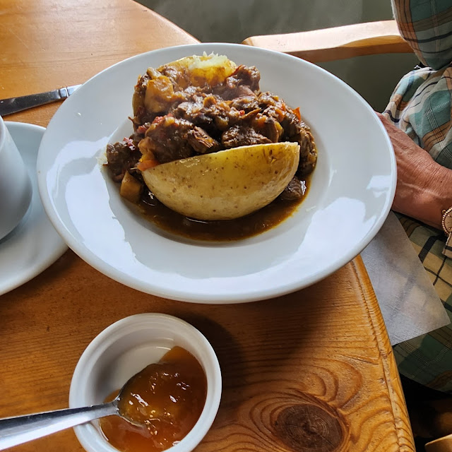 Beef Madras with Jacket Potato