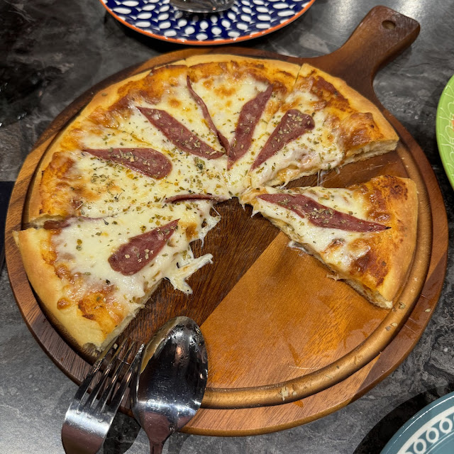 Beef Pepperoni Pizza