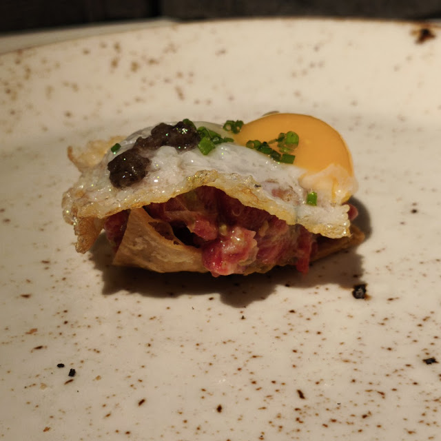 Steak Tartare with Quail Egg