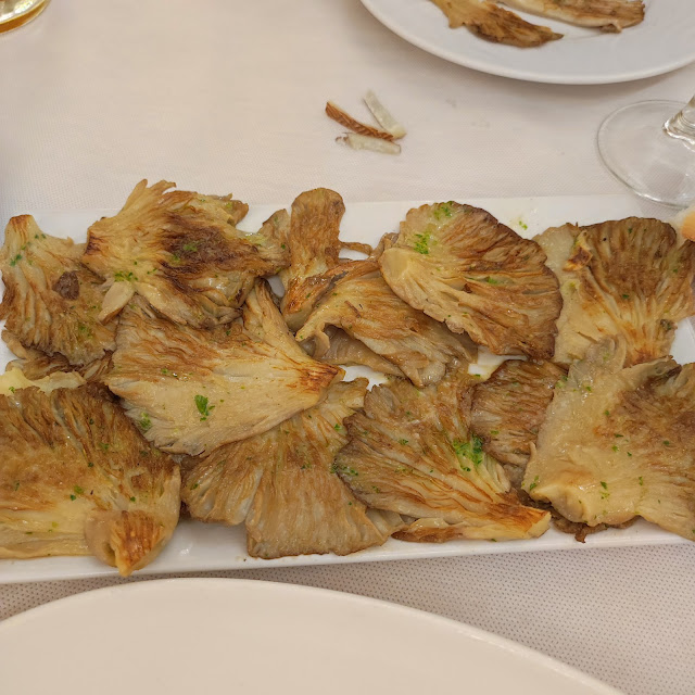 Setas Con Jamón