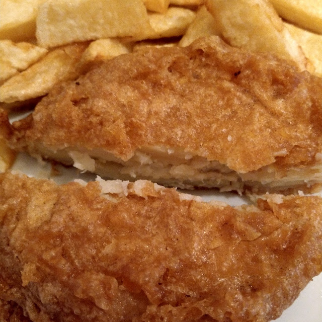 Fishcake and Chips