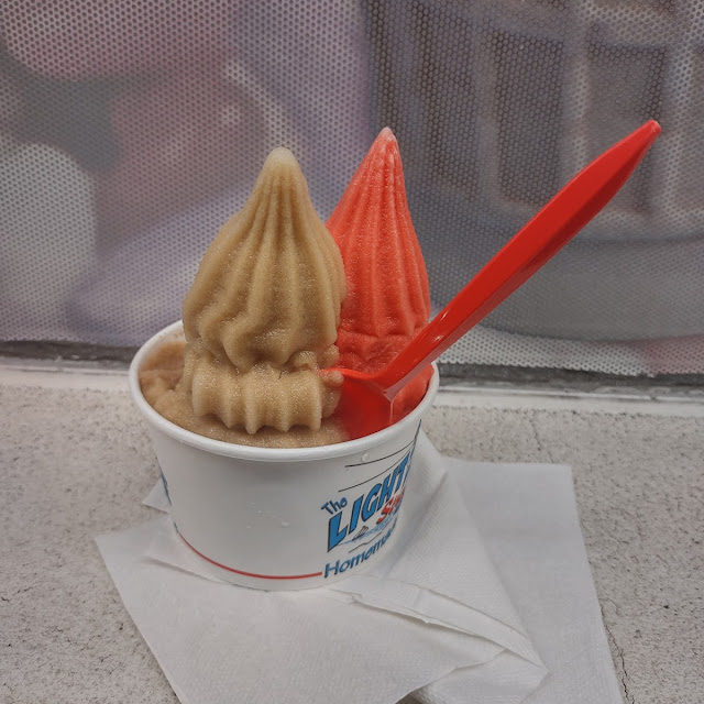 Root Beer and Cherry Italian Ice