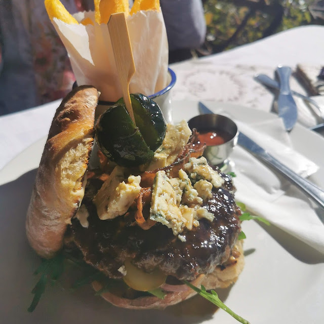 Fig & Blue Cheese Burger Sublime