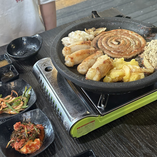 소곱창 모듬 구이 assorted beef tripe