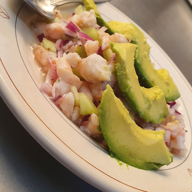 Tostada de Camaron