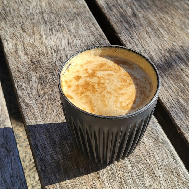 Flat White with Soy Milk
