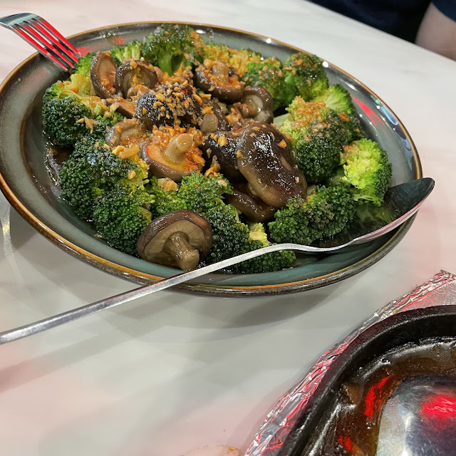 Broccoli Abalone Slices