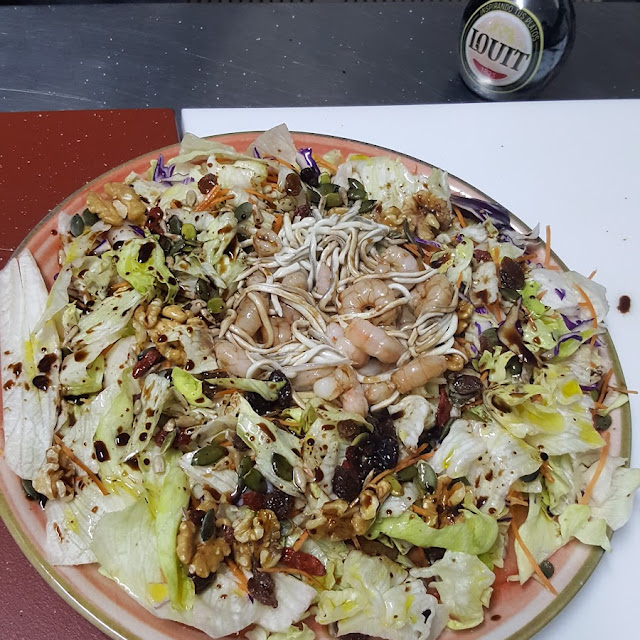 Ensalada Templada de Gulas