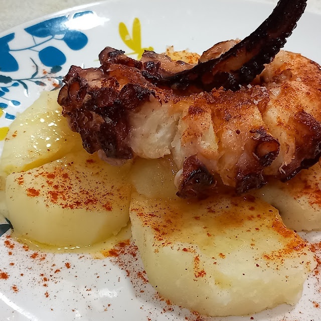 Pulpo Brasero Gallega