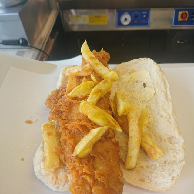 Fish Sarny with a Few Chips