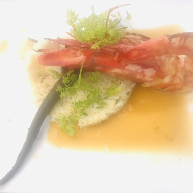 Gambas Géante Et Son Riz