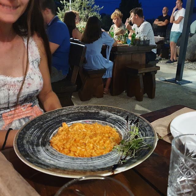 Risotto with Shrimps and Special Souce