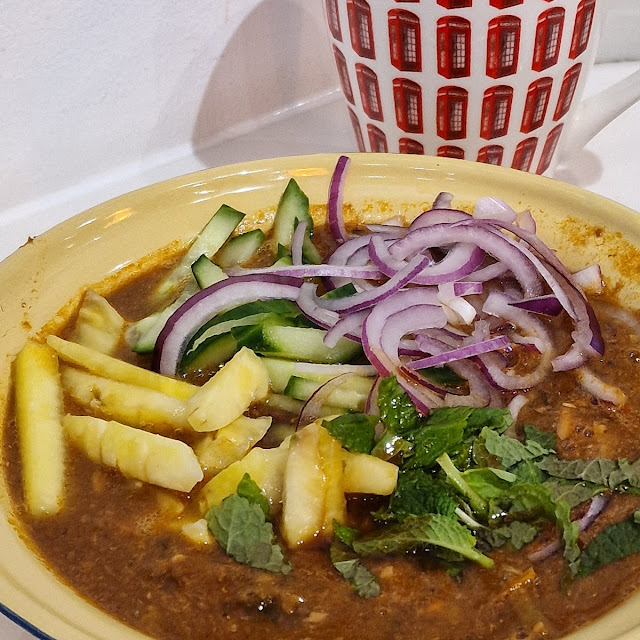 Assam Laksa Soup