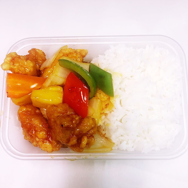 Sweet and Sour Chicken Bento Box