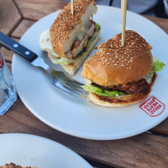 Truffle Shuffle Chicken Burger