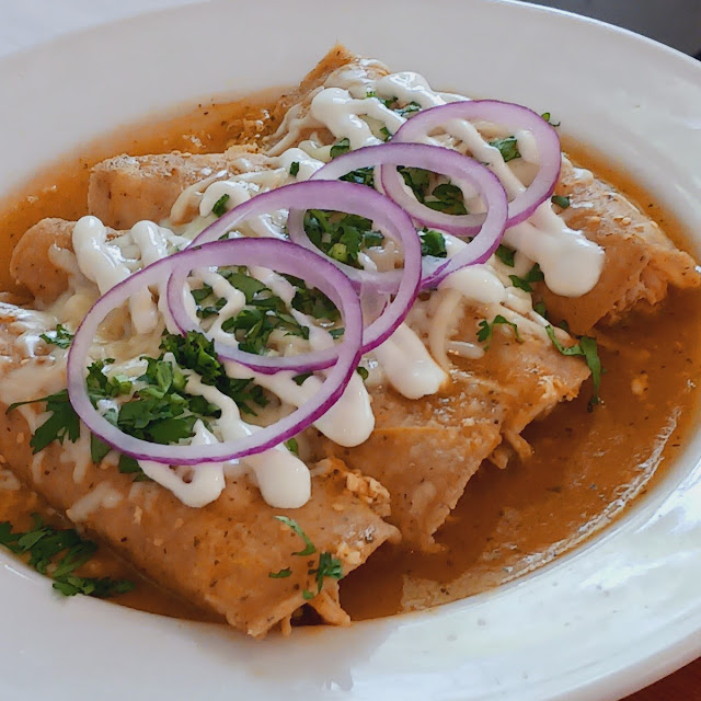 Chicken Enchiladas Friday Specal
