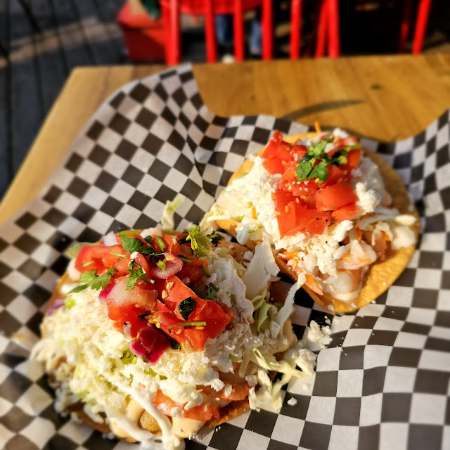 Shrimp Crispy Tostada