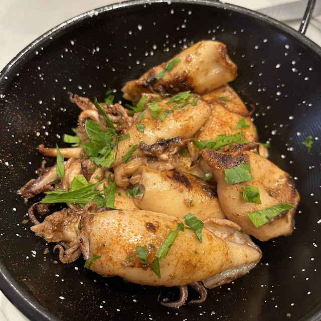 Squid with Parsley
