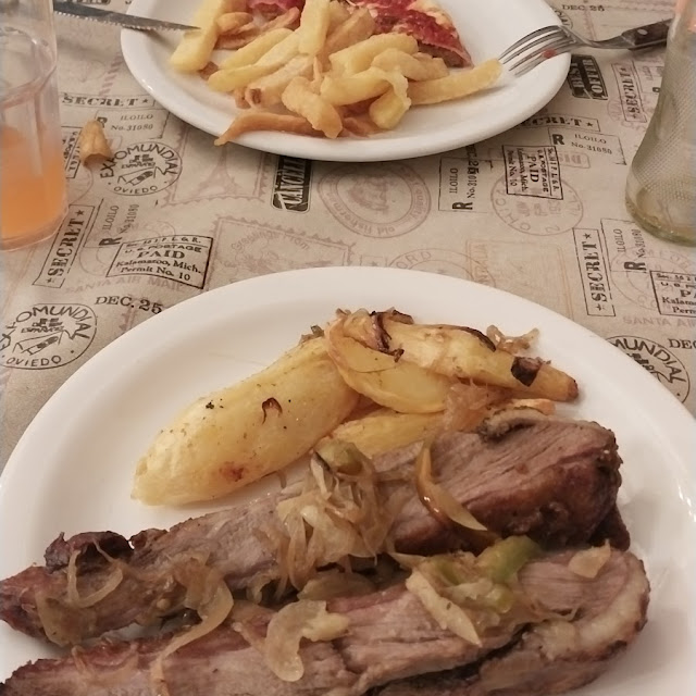 Vacío Al Horno Con Papas Al Horno Y Mila Napo Con Papas
