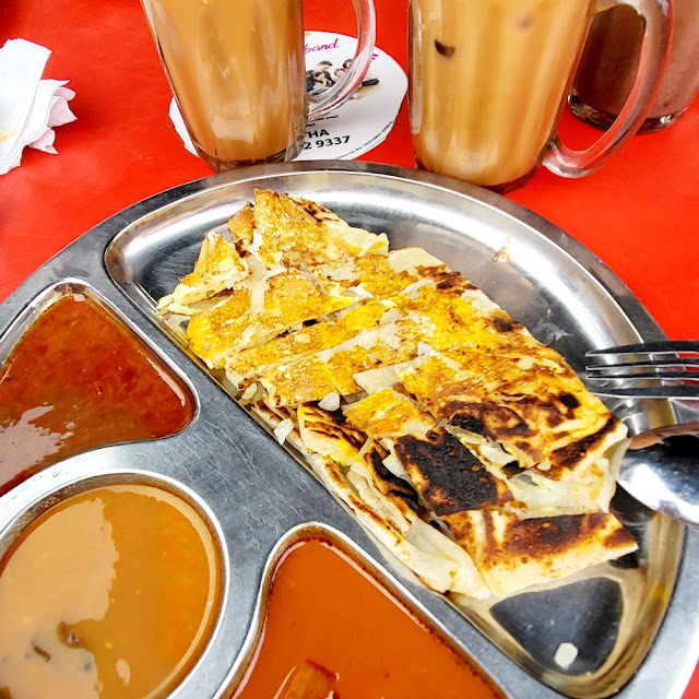 Roti Canai Telor Bawang