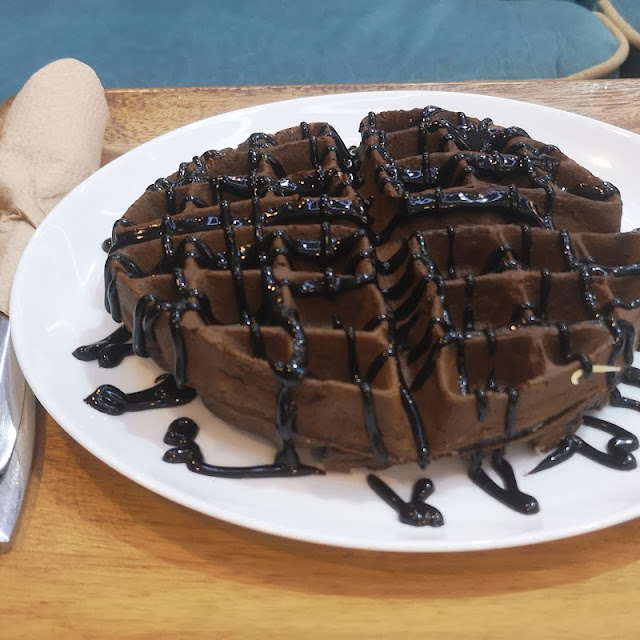 Chocolate Flavored Waffle