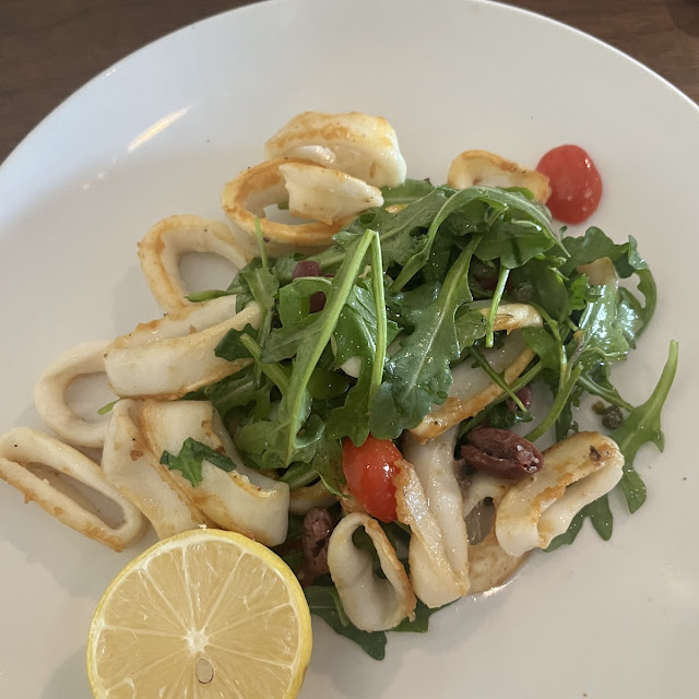 Grilled Calamari Appetizer