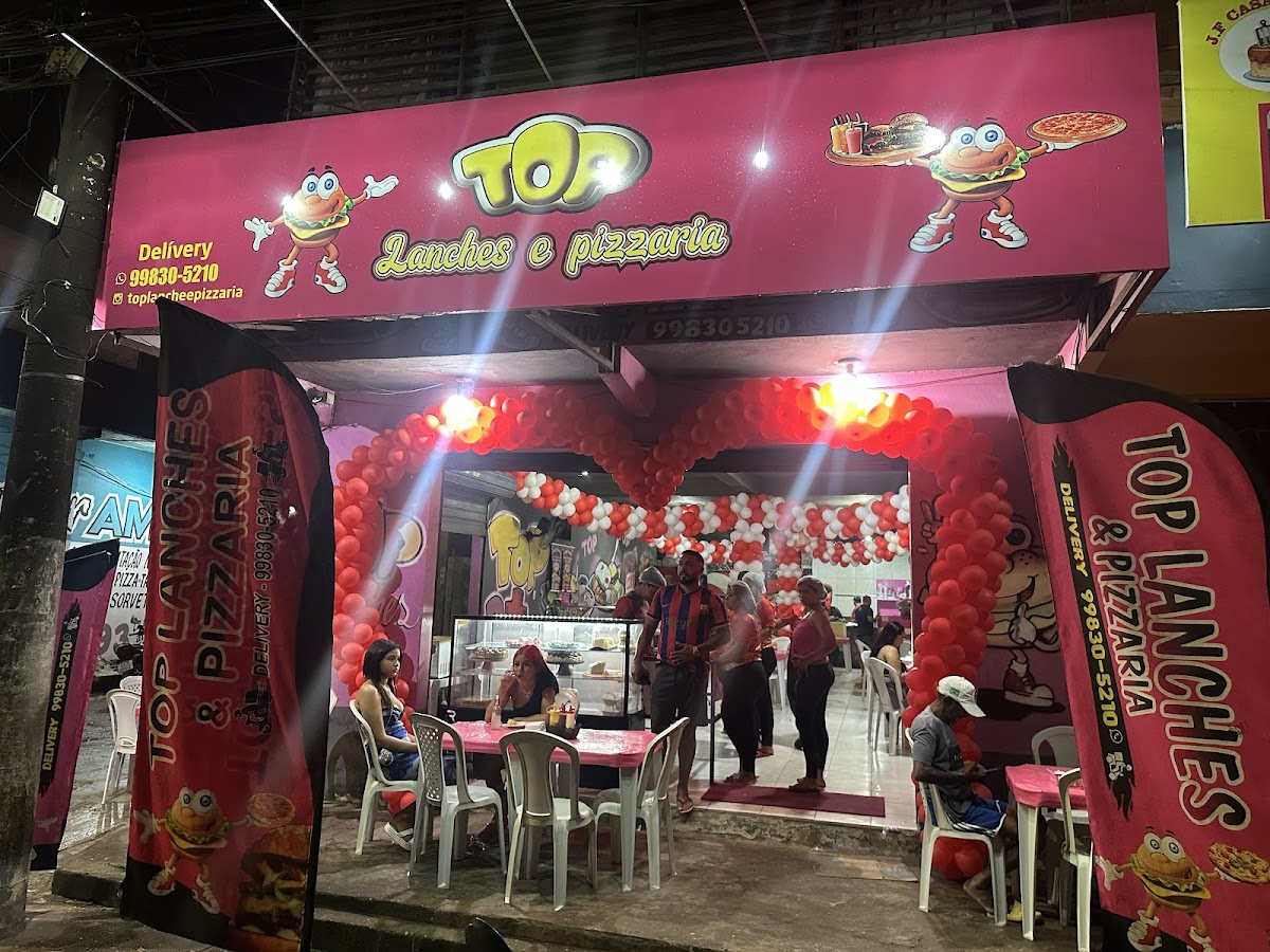 Top Lanches e Pizzaria
