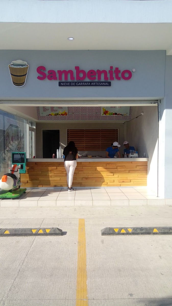 Sambenito nieve de garrafa artesanal