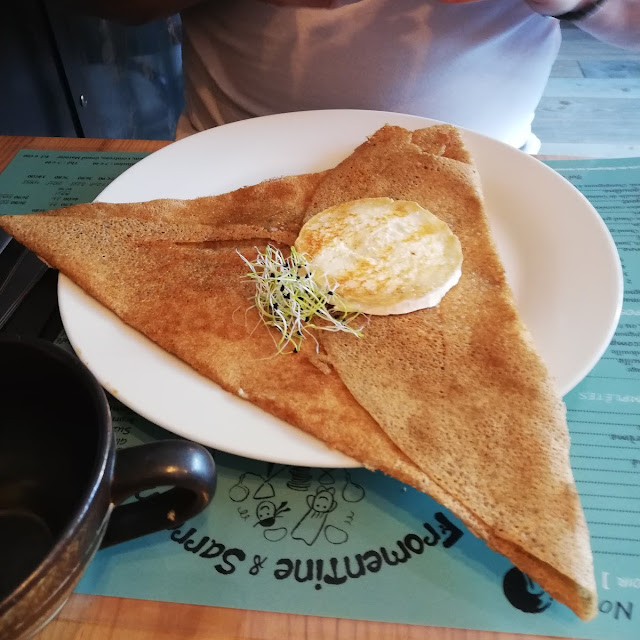 Galette Andouille de Guéméné Fondue de Poireaux