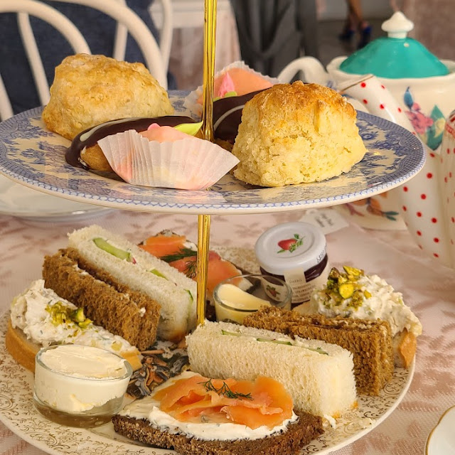 Pastries and Finger Sandwiches